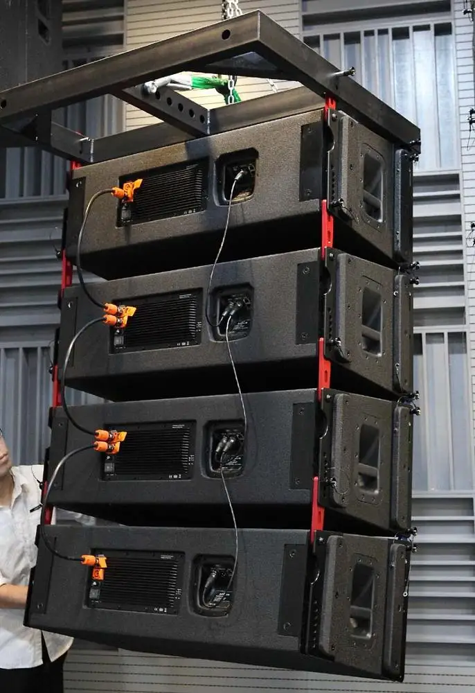 
line array speakers system,powered with DSP 