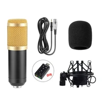 

condenser microphone BM-800 Microphone Sound Recording Microphone with Shock Mount for Radio Braodcasting Singing