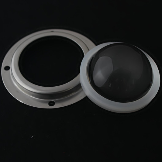
50mm Glass High Power LED Lens 70 degrees LED CHIPS led lenses for spotlight 