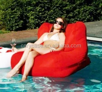 Red Oversized Floating Bean Bag Suitable For Lake Ocean Or Pool Charming Beanbag Chair Buy Float Bean Bag Water Floats Beanbag Swimming Bag