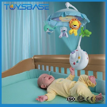 baby cot mobile with lights