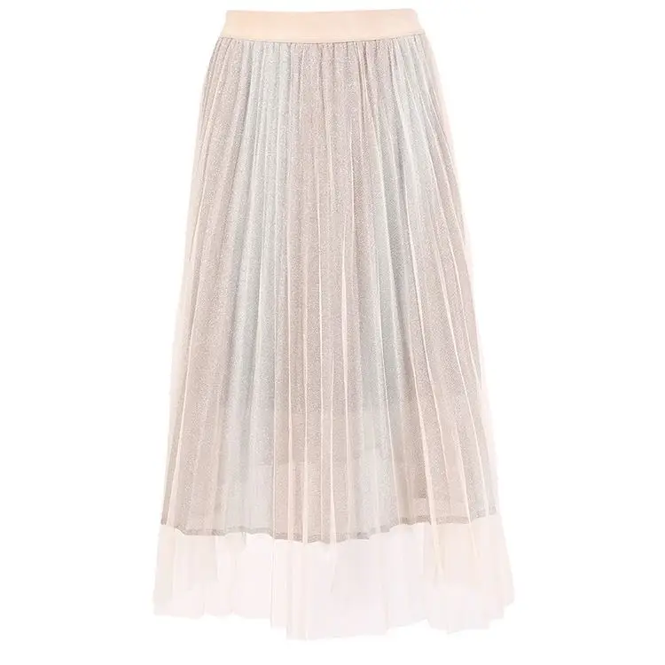 

High Quality 7 Layers 65cm Swiss Tulle Skirts Pleated Skirts Womens Lolita Petticoat Bridesmaids Vintage Midi Skirts