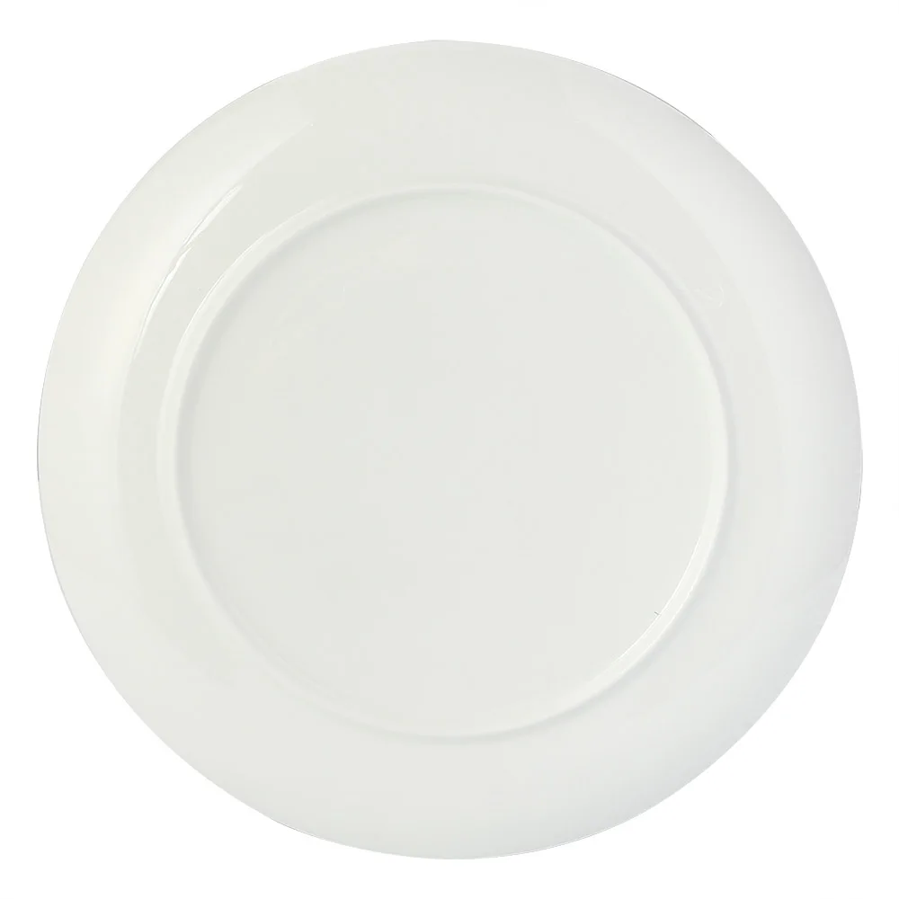 Wholesale Ceramic Plates White Wedding 10inch Dinner Dishes Plates