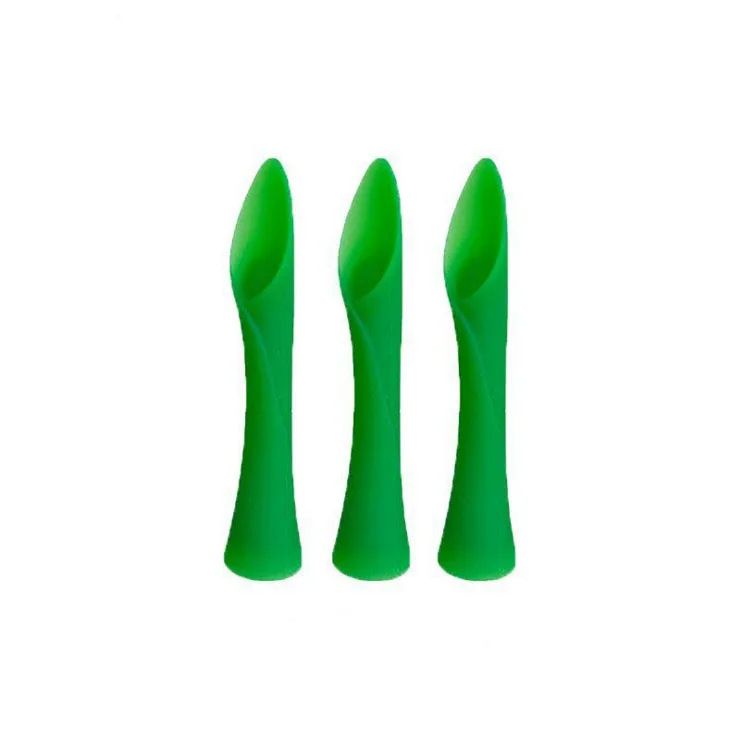 

Cheap Price LOW Quantity Food Grade Bamboo Leaves Soft Tip Baby Spoon