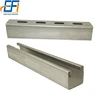 Cold Rolled Perforated Galvanized Strut Stainless Steel Unistrut C Channel Sizes Metric