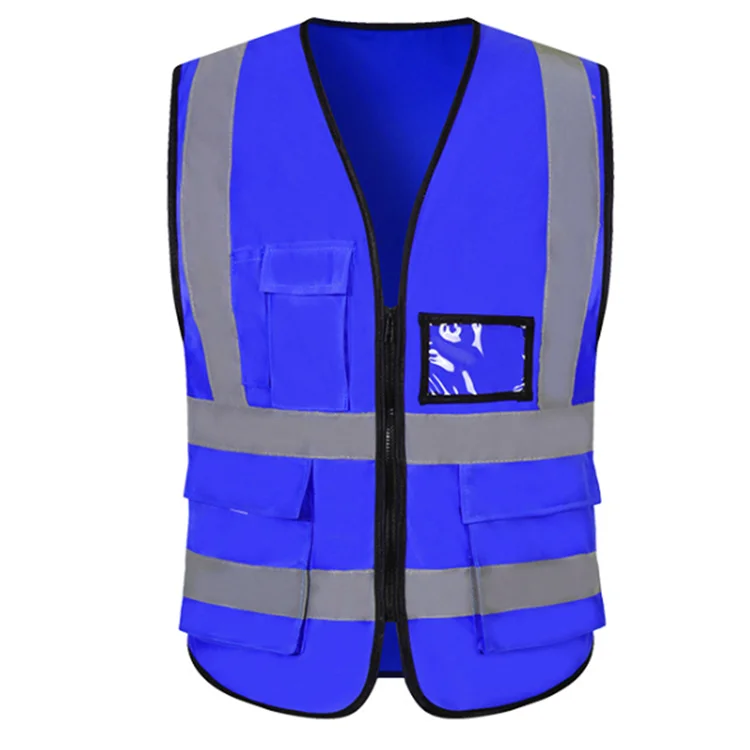 Wholesale Multi Pockets Colorful Security Reflective Guard Safety Work