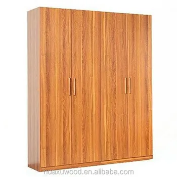 Mzn17 Reclaim Wood Material Special Use 4 Door Mdf Wardrobe