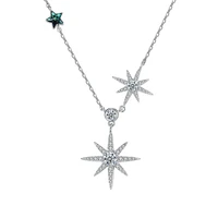 

N1903131 xuping photo luxury rhinestone pendant north star necklace, crystals from Swarovski
