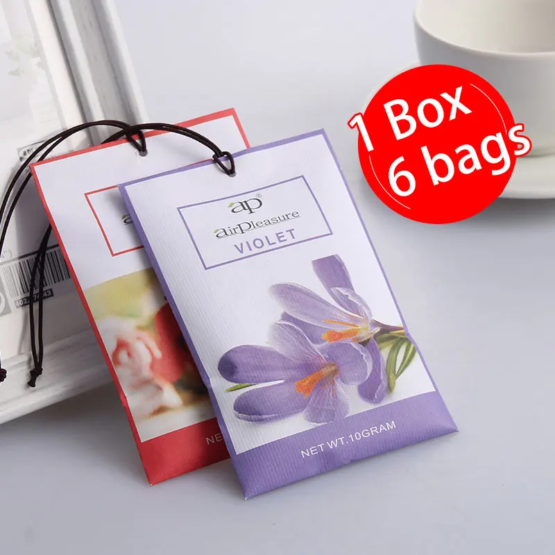 

10g drawer wardrobe shoe cabinet aroma sachet with different fragrances