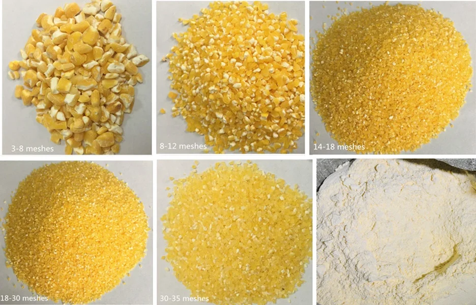 Double rollers wheat flour mill milling machine