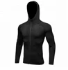 Custom High Quality Windbreak Men Jacket Men Gym Fitness Outdoor hooded Jacket