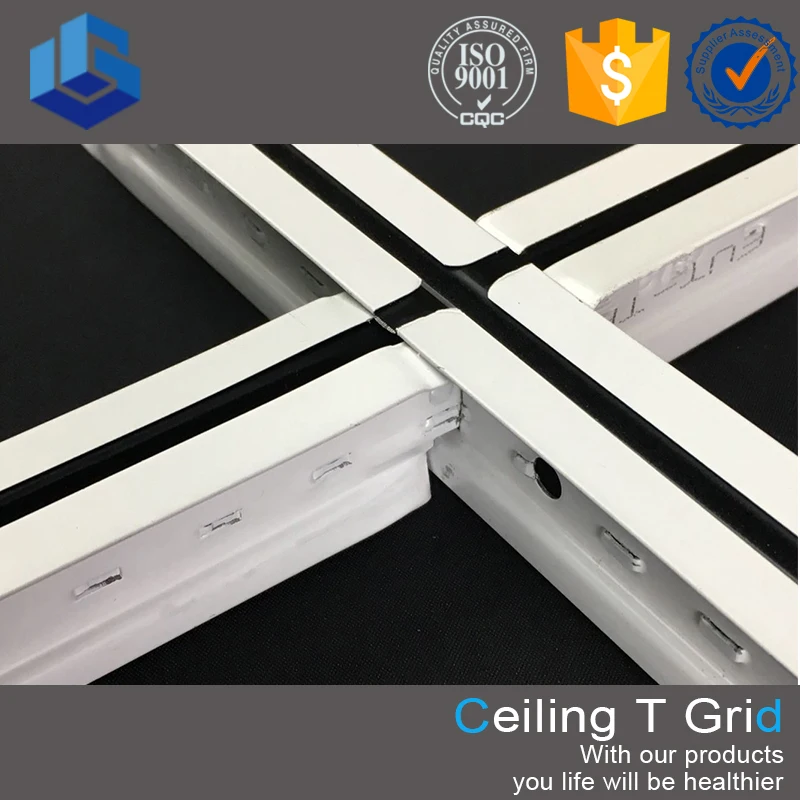 
Suspended Flat Ceiling Metal T Grids Stainless Steel Grid Ce Approved 