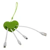High Quality 3 in 1Multi USB Port USB 2.4A Fast Charging for iPhone/Micro/Type C Charger USB Cable