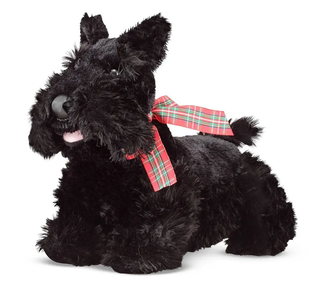 black scottie dog soft toy