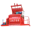 Concrete blocks making production line applicationJS750 forced Self loading concrete mixer China factory