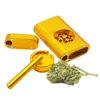 70mm 2.75inches aluminum dugout with 59mm bat and herb grinder