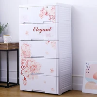 

5 Tier plastic clothes storage cabinet