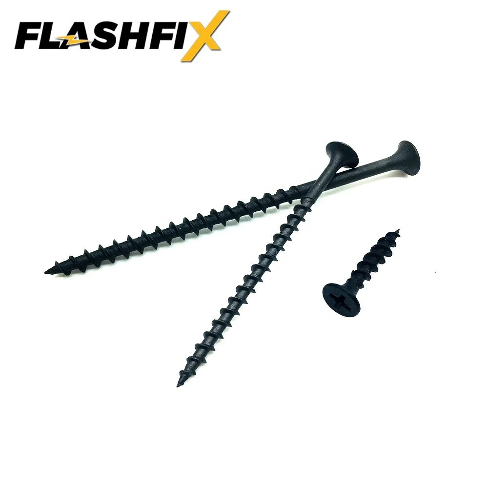 
high quality drywall screw black grey phosphated self-tapping screws 