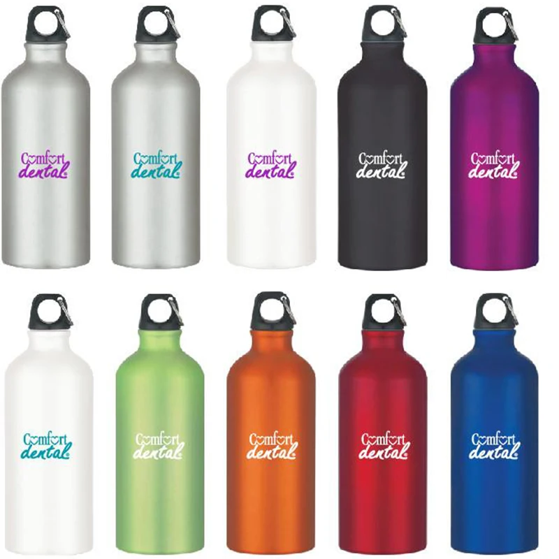 Promotional Logo Printed Cheap Aluminum Sport Water Bottle - Buy ...