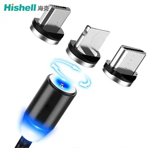 3 In 1 Magnetic Charging Cable Micro Mobile Charger usb Charging Cable No Data Magnetic usb Cable Magnet