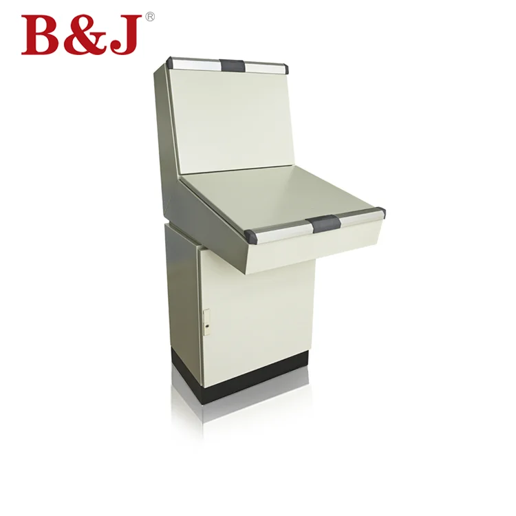 B&j March Expo Good Price Custom Ral7032 Operation Electric Desk