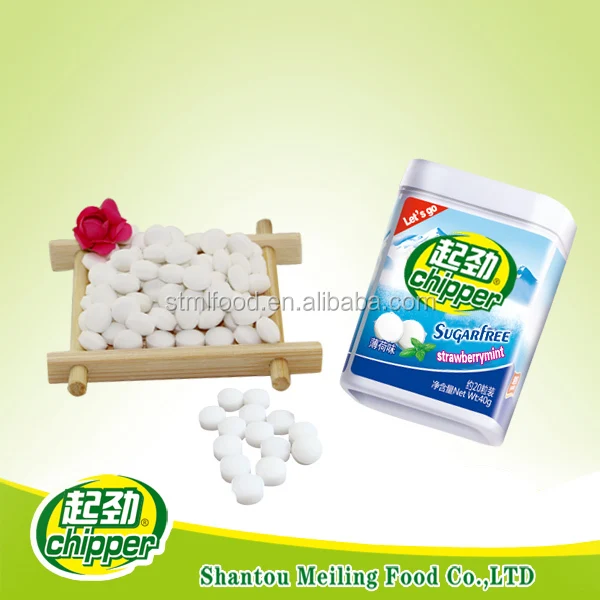 natural fresh breath mint sweet