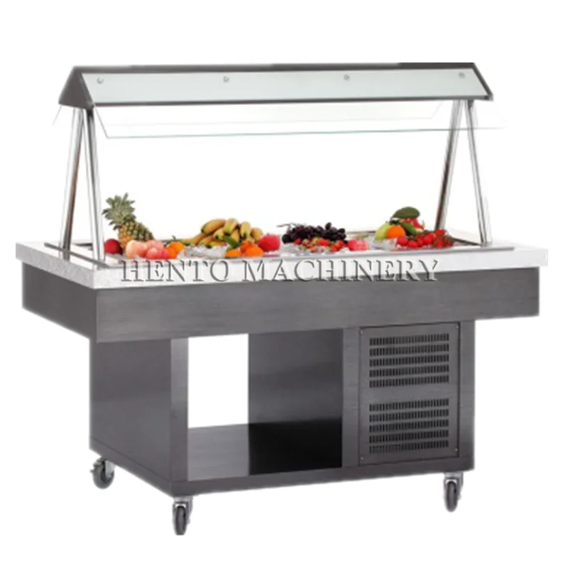Salad Bar /restaurant Equipment Made In China / Commercial Salad Bar
