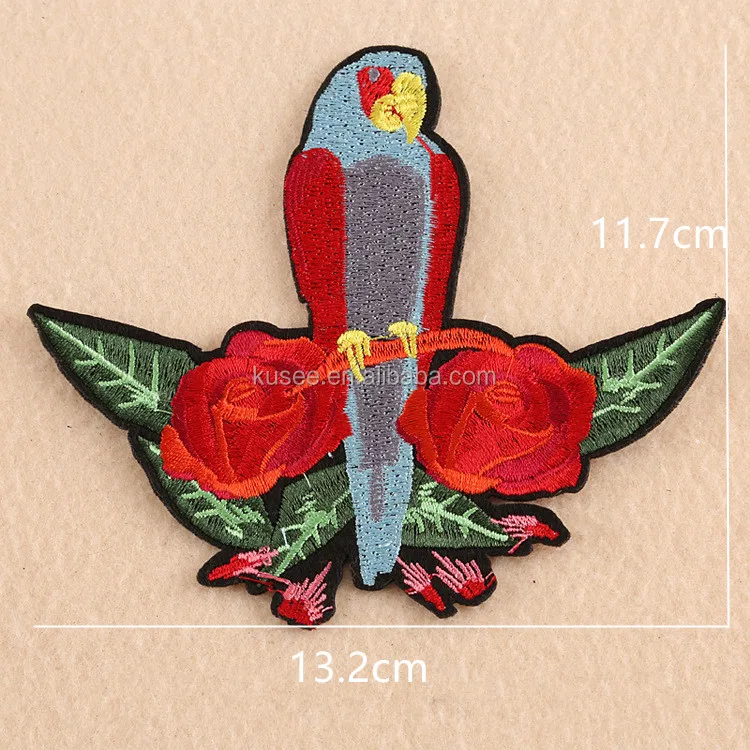 

Super model fashion show embroidery patch French multicolor broderie machine, Pantone color