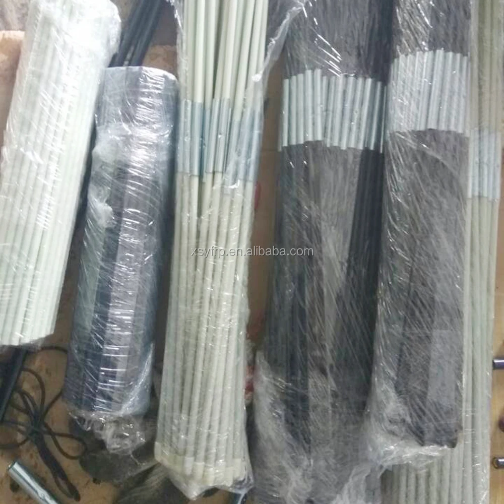 
Portable Lightweight Folding Outdoor Camping Fibreglass Tent Poles 