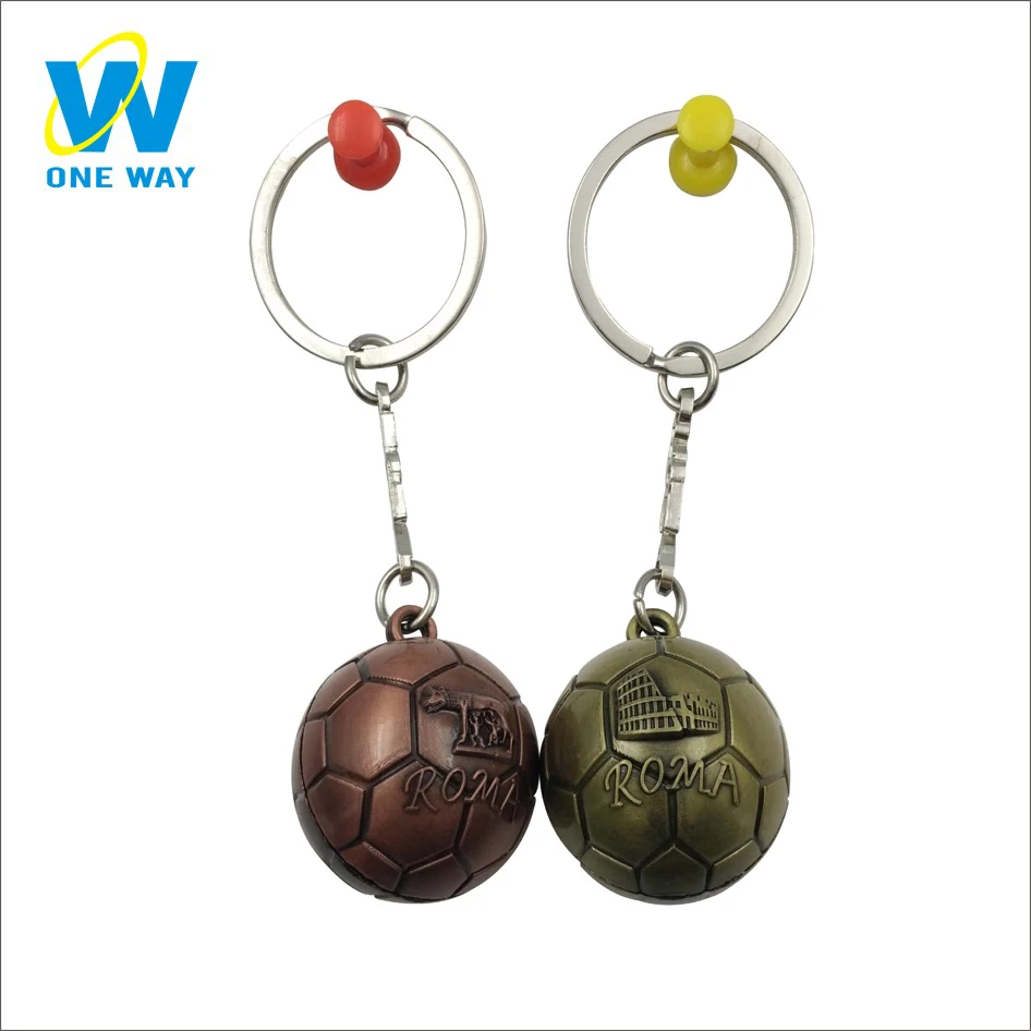 Wholesale Custom 3d Soccer Key Chain Promotional Metal Keychain Buy