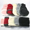 HZM-17586 New winter women riding bicycles wind proof wool masks neck scarf three sets flannel thickened knitted hat