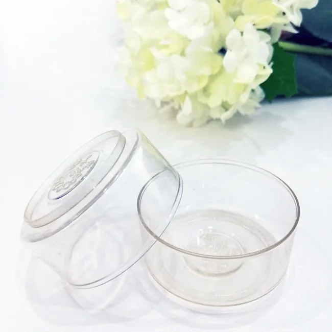 

empty clear pc plastic transparent tealight candle cups