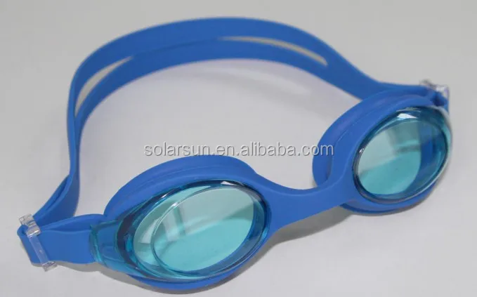 UV Protection Male Women Mirrored Swimming Goggles