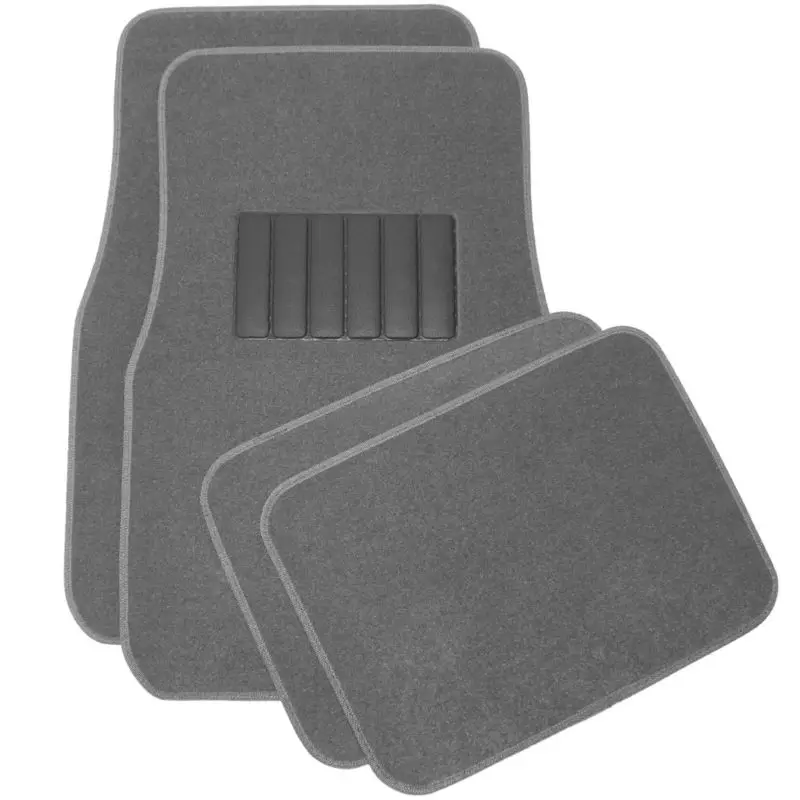 Car Floor Mat Carpet 4 Pcs Light Gray Buy Pink Car Mat 3d Carpet