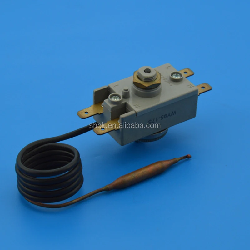 
Capillary manual reset thermostat 