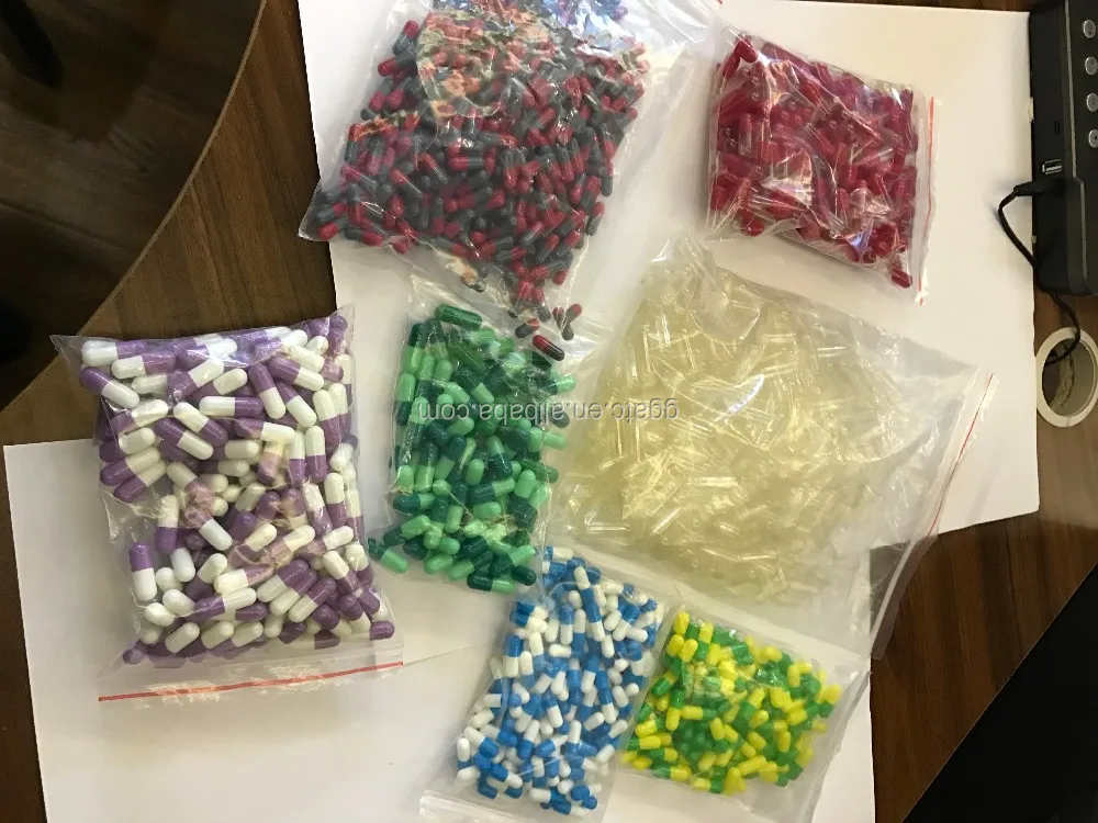Manufacture Produce Good Quality Empty Gelatin Capsule Shell Filling