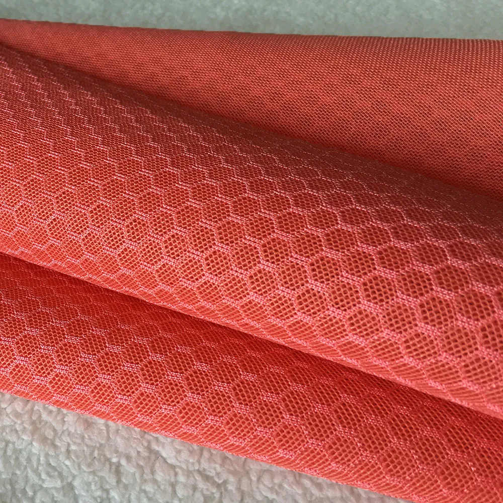 Wholesale Breathable Hexagon 3d Sandwich Mesh Fabric 3d Air