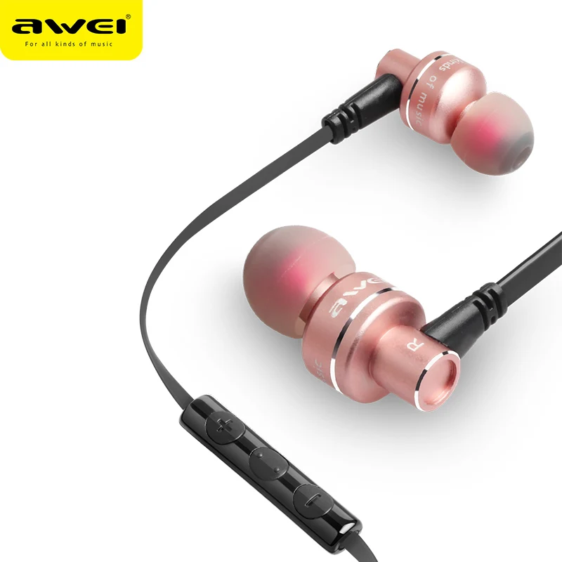 

Newest 3.5mm Metal earbuds with volume control