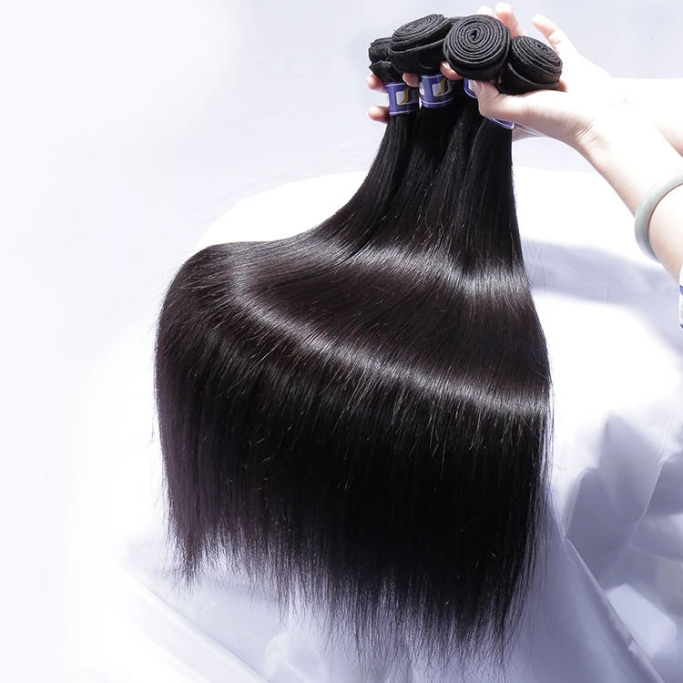 

Hot selling straight hair 100% natural brazilian human hair extension for black women