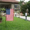 China Supplier Custom Design Printing Outdoor Use Mini Garden Flags