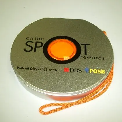 
Round CD Case With Plastic Round Window 