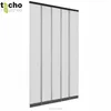 PVC Hanging bar 100% polyester lamella Door Screen Curtain