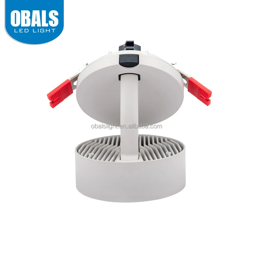 Obals UL Fire Rated Recessed Down Light LED 12W 6 inch downlights rectangular led downlight