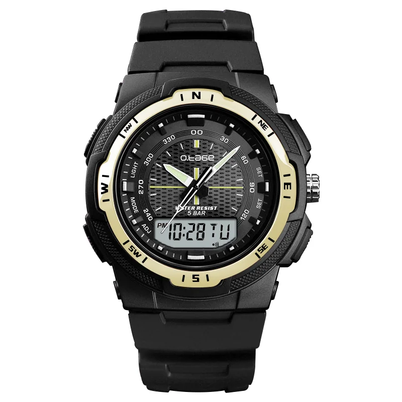 

2019 quartz Waterproof camouflage military army digital sports watch