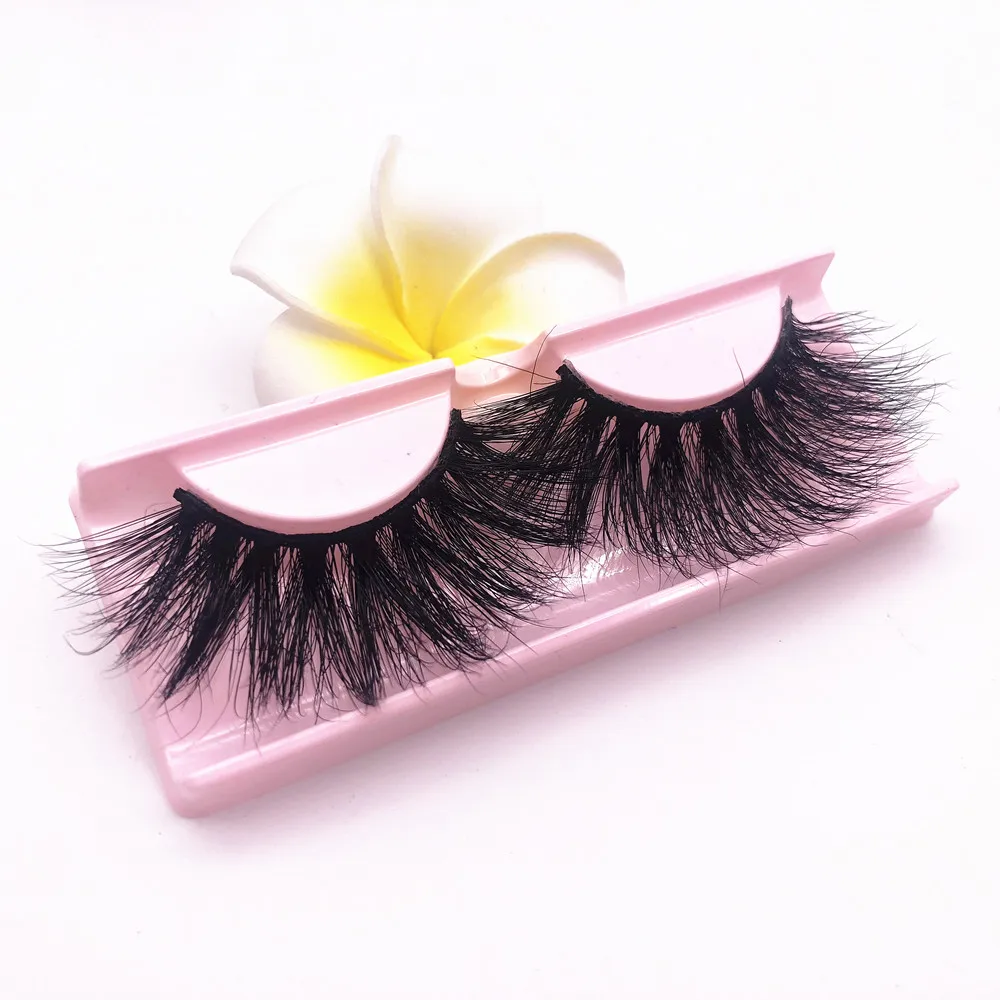 

25mm eyelashes wholesale 5d mink eyelashes custom eyelash packaging