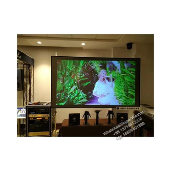 ambient edgeless inch xy screens light larger projection screen