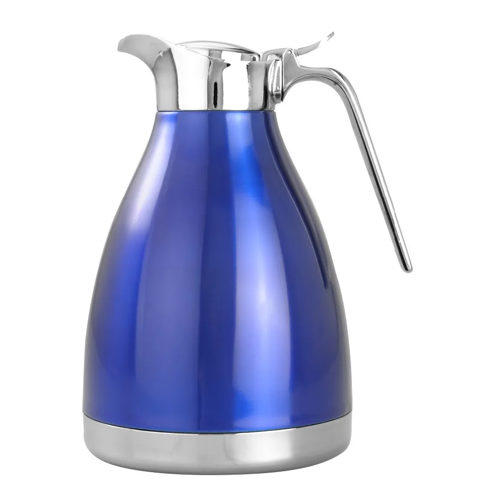 Stainless Steel Coffee Pot Keep Hot Coffee Pot Double Wall Vacuum 