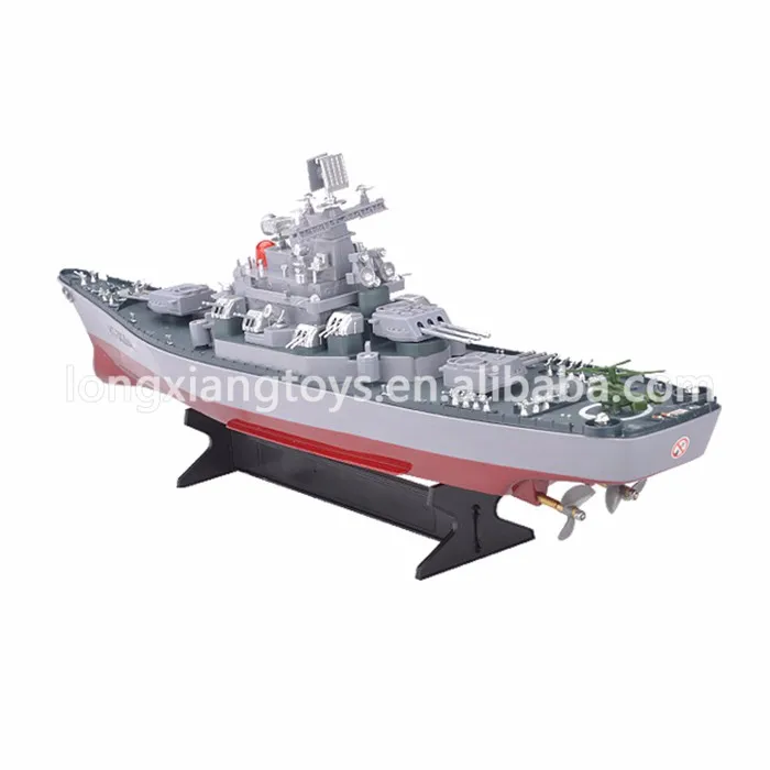 Best Quality 1:250 Remote Control Military Rc Battleship Toys Pirate Boat