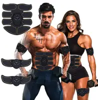 

EMS Muscle Training Gear Ultimate Abs Stimulator Abdominal Muscle Toner Unisex Massage Toning Belt for Abdomen/Arm/Leg Training