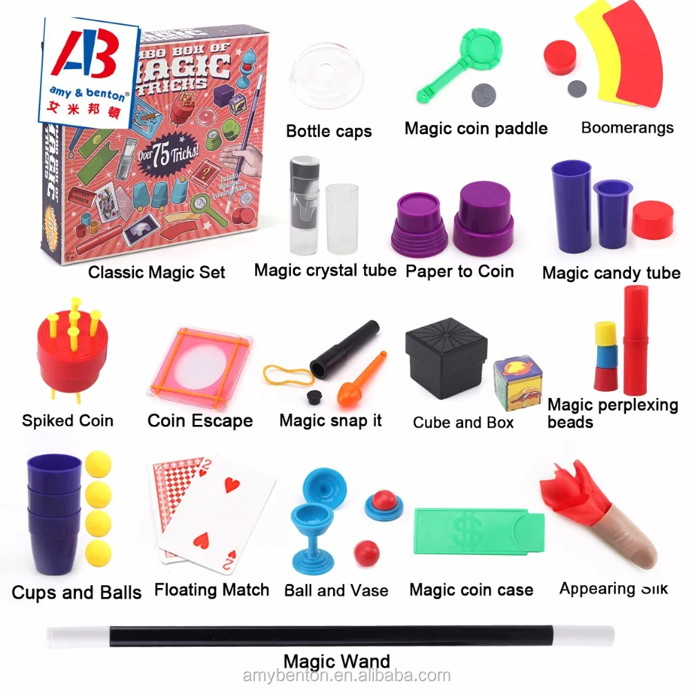 
Best Sale Magic Trick Kit Spectacular Kids Toys Classic Magic Show Game Set 